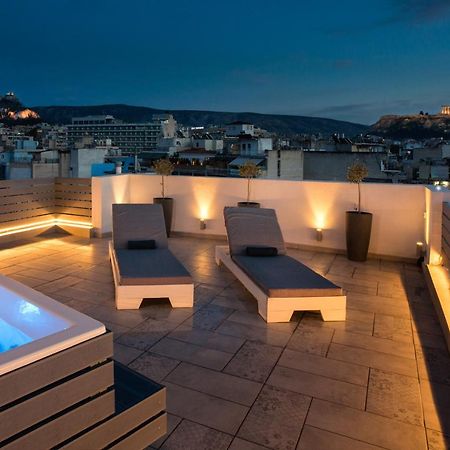Private Jacuzzi & Acropolis View - The Loft Афіни Екстер'єр фото